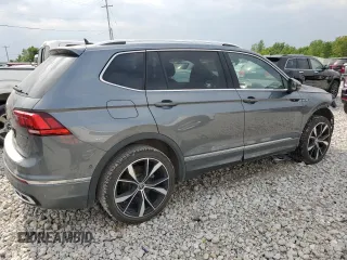 2024 Volkswagen Tiguan SEL R-Line with VIN 3VV4B7AX3RM199363, listed as a Copart auction lot 58811365 with 24,193 mi miles and Clean title. Bid and sale history available at DreamBid. Image 3.