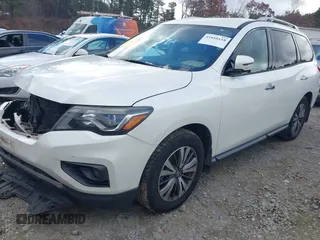 2017 Nissan Pathfinder SV z VIN 5N1DR2MN9HC656258, wystawiony jako IAAI lot #41010118 z przebiegiem 154 944 mil mil oraz . Historia ofert i sprzedaży dostępna na DreamBid. Obrazek 17.