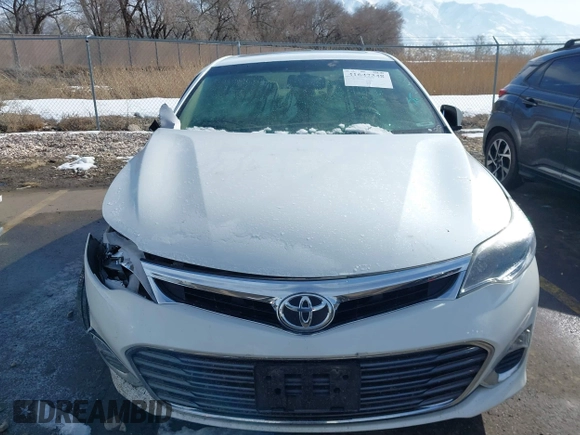 2015 Toyota Avalon Limited with VIN 4T1BK1EB6FU164952, listed as a IAAI auction lot 41647348 with 97,618 mi miles and . Bid and sale history available at DreamBid. Image 12.