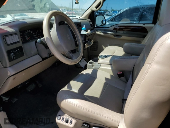 2001 Ford F-350 XL with VIN 3FTSW31F71MA76910, listed as a Copart auction lot 53083565 with 239,213 mi miles and Salvage Title. Bid and sale history available at DreamBid. Image 7.