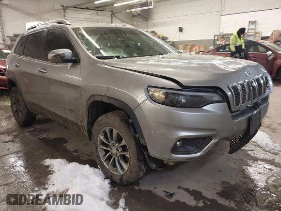 2019 Jeep Cherokee Latitude Plus with VIN 1C4PJMLX8KD137307, listed as a IAAI auction lot 41258365 with 131,758 mi miles and . Bid and sale history available at DreamBid. Image 1.