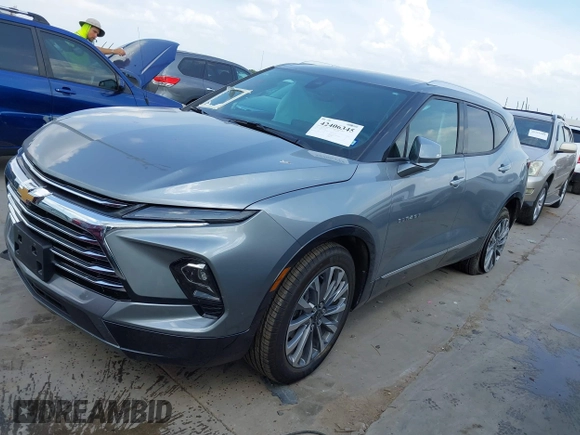 2024 Chevrolet Blazer Premier with VIN 3GNKBFR48RS271591, listed as a IAAI auction lot 42406345 with 10,306 mi miles and . Bid and sale history available at DreamBid. Image 22.