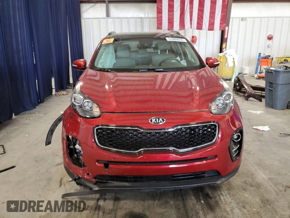 2019 Kia Sportage EX z VIN KNDPN3AC9K7588758, wystawiony jako Copart lot #51060635 z przebiegiem Nie podano mil oraz Szkoda całkowita • Salvage title. Historia ofert i sprzedaży dostępna na DreamBid. Obrazek 5.