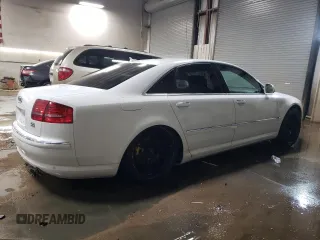 2008 Audi A8 z VIN WAULV94E18N001999, wystawiony jako Copart lot #43851955 z przebiegiem 114 763 mil mil oraz Szkoda całkowita • Salvage title. Historia ofert i sprzedaży dostępna na DreamBid. Obrazek 3.