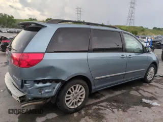 2008 Toyota Sienna XLE with VIN 5TDZK22C48S211733, listed as a Copart auction lot 61240625 with 166,778 mi miles and Salvage title. Bid and sale history available at DreamBid. Image 3.
