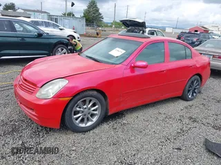 2003 Infiniti G35 w/Leather z VIN JNKCV51E43M300156, wystawiony jako IAAI lot #42306274 z przebiegiem Nie podano mil oraz . Historia ofert i sprzedaży dostępna na DreamBid. Obrazek 2.
