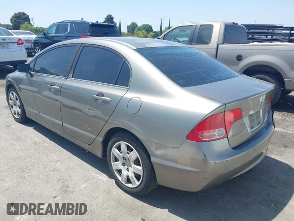 2008 Honda Civic LX with VIN 2HGFA16548H334752, listed as a IAAI auction lot 42562877 with 233,035 mi miles and . Bid and sale history available at DreamBid. Image 3.