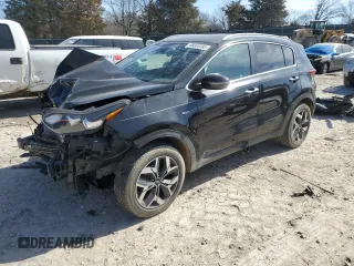 2021 Kia Sportage EX z VIN KNDPNCAC1M7845334, wystawiony jako Copart lot #46865185 z przebiegiem 35 233 mil mil oraz Szkoda całkowita • Salvage title. Historia ofert i sprzedaży dostępna na DreamBid. Obrazek 1.
