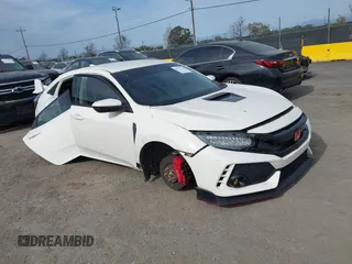 2019 Honda Civic Type R Touring z VIN SHHFK8G70KU202913, wystawiony jako IAAI lot #41572148 z przebiegiem Nie podano mil oraz . Historia ofert i sprzedaży dostępna na DreamBid. Obrazek 1.