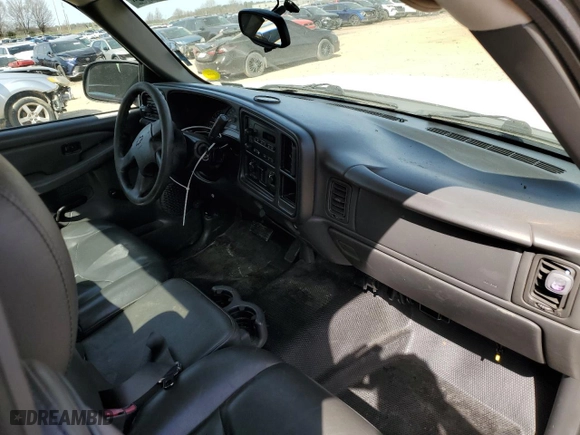 2005 Chevrolet Silverado 1500 Work Truck with VIN 1GCEC14X95Z216331, listed as a Copart auction lot 48030705 with NaN miles and Salvage Title. Bid and sale history available at carsss.com. Image 8.