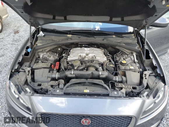2017 Jaguar F-Pace 35t Premium with VIN SADCJ2BVXHA059128, listed as a Copart auction lot 52948875 with 108,469 mi miles and Clean Title. Bid and sale history available at DreamBid. Image 12.