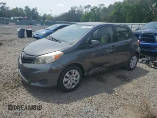 2014 Toyota Yaris L with VIN JTDKTUD32ED587183, listed as a Copart auction lot 50430695 with 0 mi miles and Salvage Title. Bid and sale history available at carsss.com. Image 1.