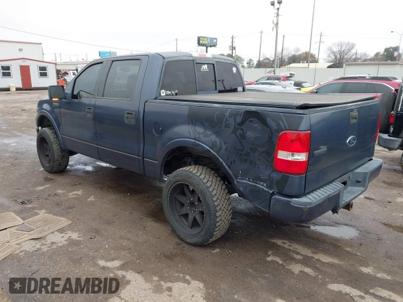 2004 Ford F-150 XLT with VIN 1FTPW14514KD30054, listed as a IAAI auction lot 41440735 with 202,340 mi miles. Bid and sale history available at carsss.com. Image 3.