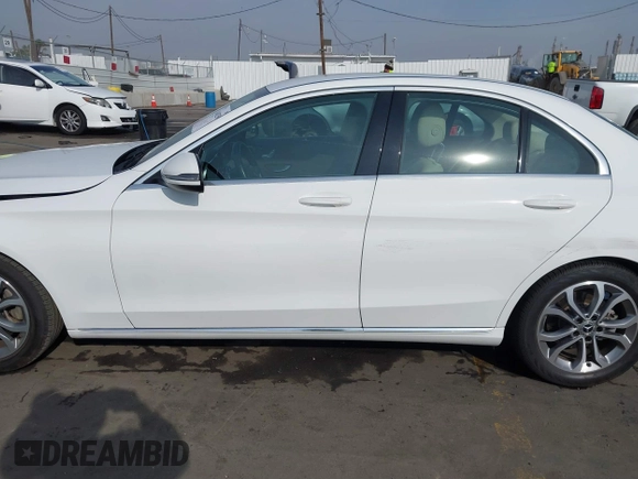 2017 Mercedes-Benz C 300 with VIN 55SWF4JB6HU210940, listed as a IAAI auction lot 41482598 with 101,135 mi miles and . Bid and sale history available at DreamBid. Image 13.