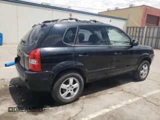 2006 Hyundai Tucson GL with VIN KM8JM12B66U342188, listed as a Copart auction lot 63140444 with 168,587 mi miles and Salvage Title. Bid and sale history available at carsss.com. Image 3.