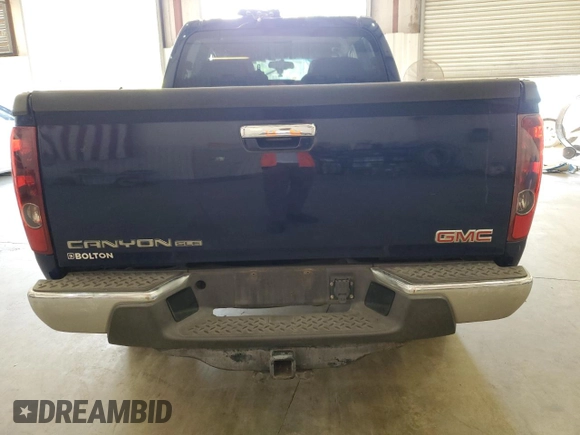 2012 GMC Canyon SLE1 with VIN 1GTH6MFE4C8158021, listed as a Copart auction lot 66895894 with Not provided miles and Salvage title. Bid and sale history available at DreamBid. Image 6.