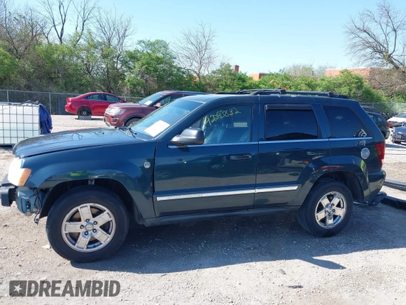 2006 Jeep Grand Cherokee Limited with VIN 1J4HR58NX6C114451, listed as a IAAI auction lot 42093832 with 264,418 mi miles. Bid and sale history available at carsss.com. Image 15.