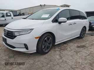 2022 Honda Odyssey Elite z VIN 5FNRL6H96NB039950, wystawiony jako IAAI lot #41907106 z przebiegiem 67 490 mil mil oraz . Historia ofert i sprzedaży dostępna na DreamBid. Obrazek 17.