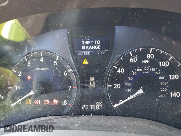 2011 Lexus RX 350 with VIN 2T2ZK1BA2BC044809, listed as a IAAI auction lot 41888406 with 207,887 mi miles. Bid and sale history available at carsss.com. Image 7.