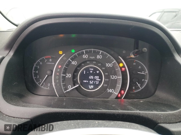 2014 Honda CR-V EX with VIN 5J6RM4H58EL052057, listed as a Copart auction lot 50411045 with 126,199 mi miles and Salvage Title. Bid and sale history available at carsss.com. Image 9.