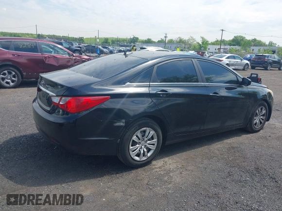 2013 Hyundai Sonata GLS with VIN 5NPEB4AC0DH566457, listed as a IAAI auction lot 42230391 with 126,107 mi miles and . Bid and sale history available at carsss.com. Image 4.