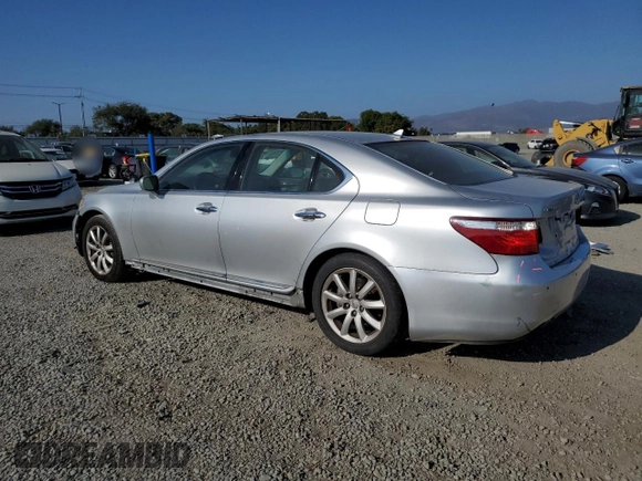 2007 Lexus LS 460 с VIN JTHBL46F375040085, выставлен на аукционе Copart как лот 62029605 с пробегом Не указан миль и Списание • Salvage title. История ставок и продаж доступна на DreamBid. Изображение 2.