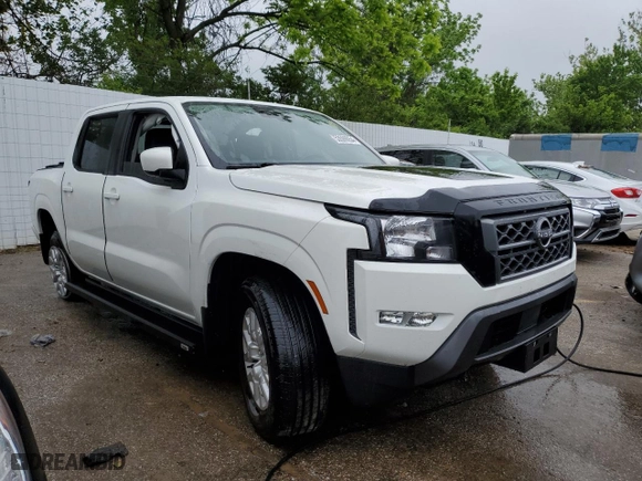 2022 Nissan Frontier S with VIN 1N6ED1EK6NN646015, listed as a Copart auction lot 53599054 with 21,055 mi miles and Salvage Title. Bid and sale history available at carsss.com. Image 4.