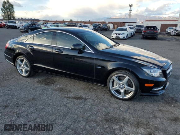 2012 Mercedes-Benz CLS 550 with VIN WDDLJ7DB4CA011540, listed as a Copart auction lot 78088274 with 53,053 mi miles and Clean Title. Bid and sale history available at DreamBid. Image 4.