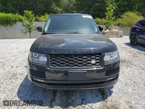 2015 Land Rover Range Rover HSE with VIN SALGS2VF9FA207533, listed as a Copart auction lot 57493925 with 42,765 mi miles and Clean title. Bid and sale history available at DreamBid. Image 5.