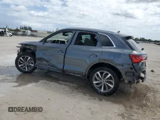 2024 Audi Q5 S line Premium Plus with VIN WA1EAAFY2R2015990, listed as a Copart auction lot 50294435 with 15,310 mi miles and Non Repairable. Bid and sale history available at carsss.com. Image 2.