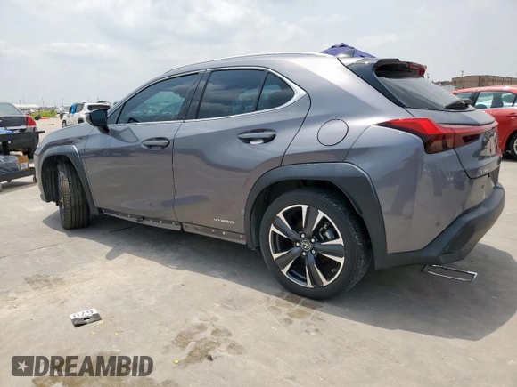 2021 Lexus UX 250h с VIN JTHP9JBH4M2046937, выставлен на аукционе Copart как лот 56395135 с пробегом 54 578 миль миль и Чистый • Clean title. История ставок и продаж доступна на DreamBid. Изображение 2.