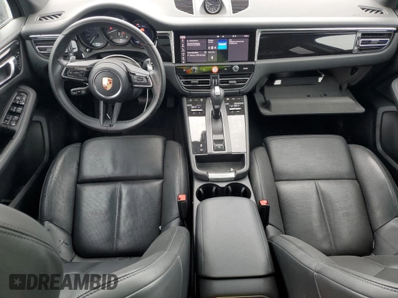 2023 Porsche Macan with VIN WP1AA2A54PLB00584, listed as a Copart auction lot 44817765 with 18,764 mi miles and Salvage Title. Bid and sale history available at carsss.com. Image 8.