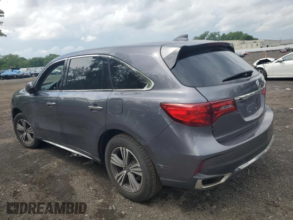 2018 Acura MDX with VIN 5J8YD4H36JL020199, listed as a Copart auction lot 58583595 with 112,602 mi miles and Salvage title. Bid and sale history available at DreamBid. Image 2.