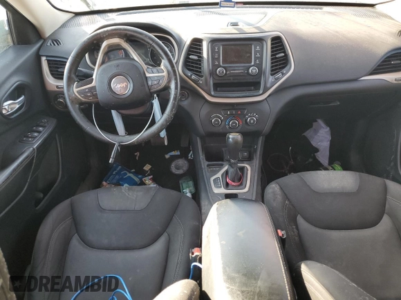 2016 Jeep Cherokee Altitude with VIN 1C4PJLAB6GW234549, listed as a Copart auction lot 58246085 with Not provided miles and Salvage title. Bid and sale history available at DreamBid. Image 8.
