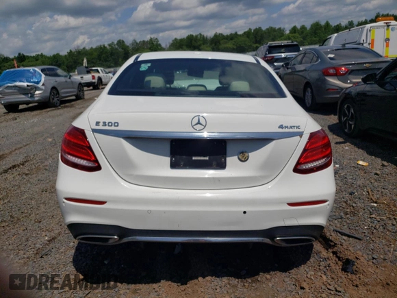 2017 Mercedes-Benz E 300 Luxury with VIN WDDZF4KB5HA017528, listed as a Copart auction lot 61452885 with 48,301 mi miles and Salvage title. Bid and sale history available at DreamBid. Image 6.