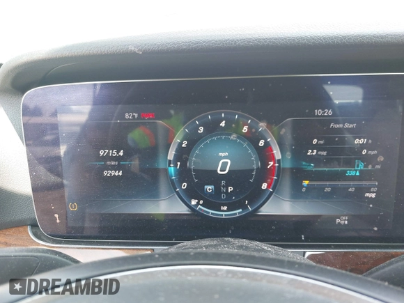 2018 Mercedes-Benz E 300 with VIN WDDZF4KB4JA370171, listed as a IAAI auction lot 42404611 with 92,944 mi miles and . Bid and sale history available at DreamBid. Image 7.