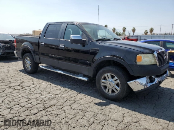 2008 Ford F-150 XLT with VIN 1FTPW14508FB68822, listed as a Copart auction lot 61831345 with 208,259 mi miles and Salvage title. Bid and sale history available at DreamBid. Image 4.