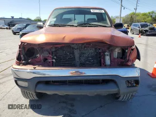 2001 Toyota Tacoma with VIN 5TEWM72NX1Z842202, listed as a Copart auction lot 53111405 with 304,857 mi miles and Salvage title. Bid and sale history available at DreamBid. Image 5.