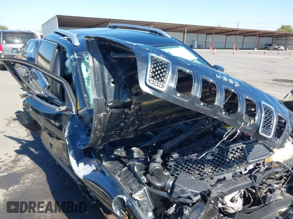 2019 Jeep Cherokee Latitude Plus with VIN 1C4PJLLB6KD154914, listed as a IAAI auction lot 42312708 with Not provided miles and . Bid and sale history available at DreamBid. Image 6.