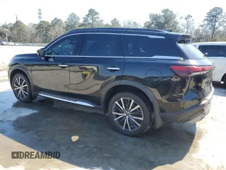 2023 Infiniti QX60 Autograph with VIN 5N1DL1HT1PC353994, listed as a Copart auction lot 46804205 with 22,876 mi miles and Salvage title. Bid and sale history available at DreamBid. Image 2.