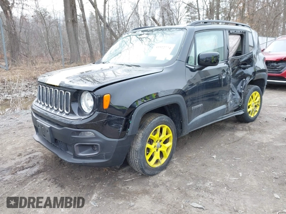 2017 Jeep Renegade Latitude with VIN ZACCJBBB5HPE89005, listed as a IAAI auction lot 41922774 with 110,068 mi miles. Bid and sale history available at carsss.com. Image 17.