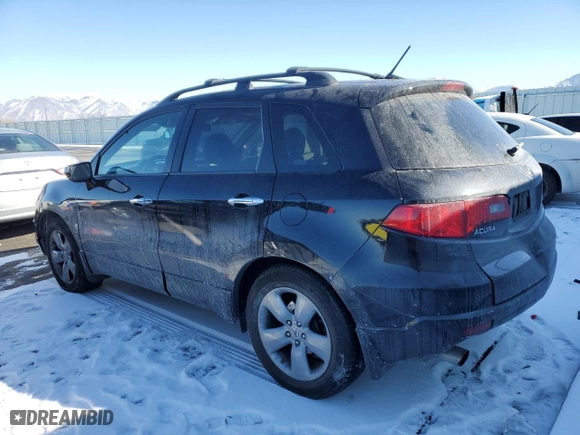 2009 Acura RDX Tech Pkg with VIN 5J8TB18599A000066, listed as a Copart auction lot 43187595 with 194,941 mi miles and Salvage Title. Bid and sale history available at carsss.com. Image 2.