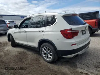 2013 BMW X3 xDrive28i with VIN 5UXWX9C59D0A13581, listed as a Copart auction lot 52074475 with Not Provided miles and Salvage Title. Bid and sale history available at DreamBid. Image 2.