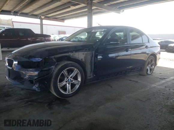 2013 BMW 3 Series 328i with VIN WBA3C1G52DNR46327, listed as a Copart auction lot 49737145 with 105,670 mi miles and Salvage Title. Bid and sale history available at DreamBid. Image 1.