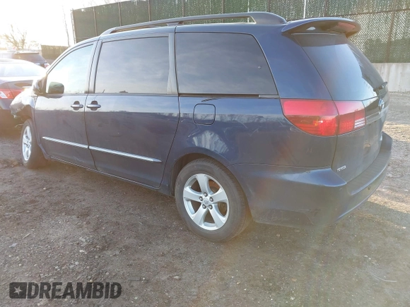 2005 Toyota Sienna XLE with VIN 5TDZA22C75S346316, listed as a IAAI auction lot 41750062 with 238,844 mi miles and . Bid and sale history available at DreamBid. Image 3.