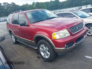 2004 Ford Explorer z VIN 1FMDU84W84UA81911, wystawiony jako IAAI lot #42536003 z przebiegiem 360 120 mil mil oraz . Historia ofert i sprzedaży dostępna na DreamBid. Obrazek 1.