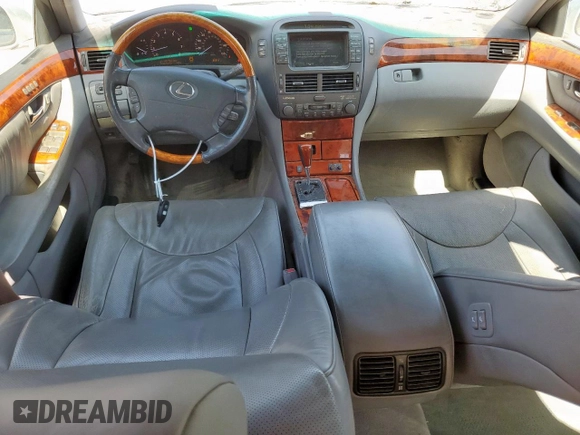 2005 Lexus LS 430 z VIN JTHBN36FX50176616, wystawiony jako Copart lot #58240375 z przebiegiem 96 911 mil mil oraz Szkoda całkowita • Salvage title. Historia ofert i sprzedaży dostępna na DreamBid. Obrazek 8.