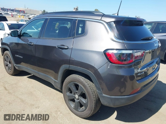 2021 Jeep Compass Latitude with VIN 3C4NJDBB1MT578819, listed as a IAAI auction lot 42288394 with 43,208 mi miles and . Bid and sale history available at DreamBid. Image 3.