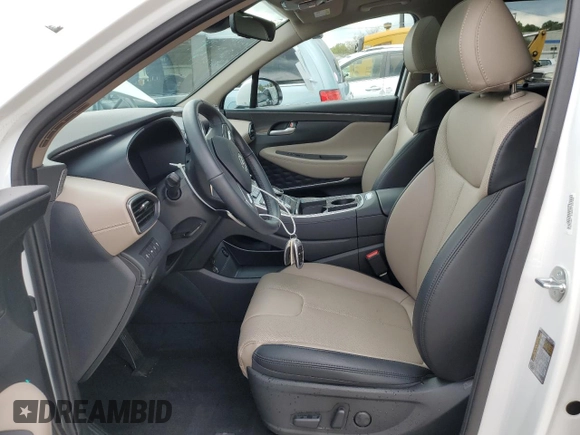 2023 Hyundai Santa Fe Hybrid SEL Premium with VIN 5NMS3DA13PH017786, listed as a Copart auction lot 72655854 with 8,977 mi miles and Salvage Title. Bid and sale history available at carsss.com. Image 7.