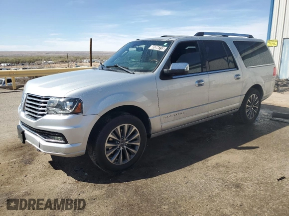 2015 Lincoln Navigator z VIN 5LMJJ3HT9FEJ02435, wystawiony jako Copart lot #49394715 z przebiegiem 117 734 mil mil oraz Czysty tytuł • Clean title. Historia ofert i sprzedaży dostępna na DreamBid. Obrazek 1.
